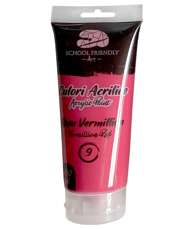 CULORI ACRILICE 200ML ROSU VERMILLION PREMIUM SF ART PIGNA CULORI ACRILICE 200ML ROSU VERMILLION PREMIUM SF ART PIGNA